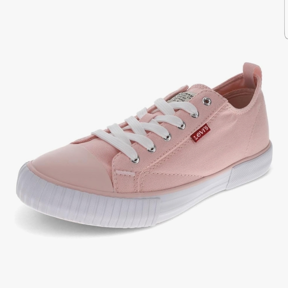 Levi's Light Pink Sneakers with White Accents